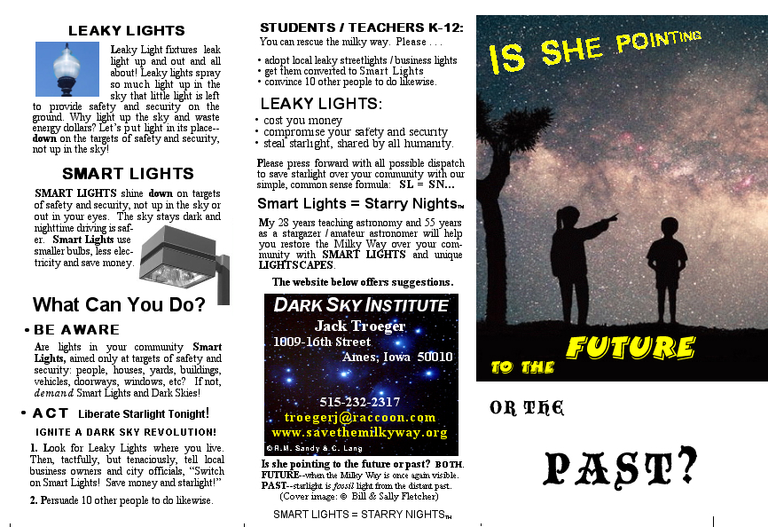 Dark Sky Brochure Front